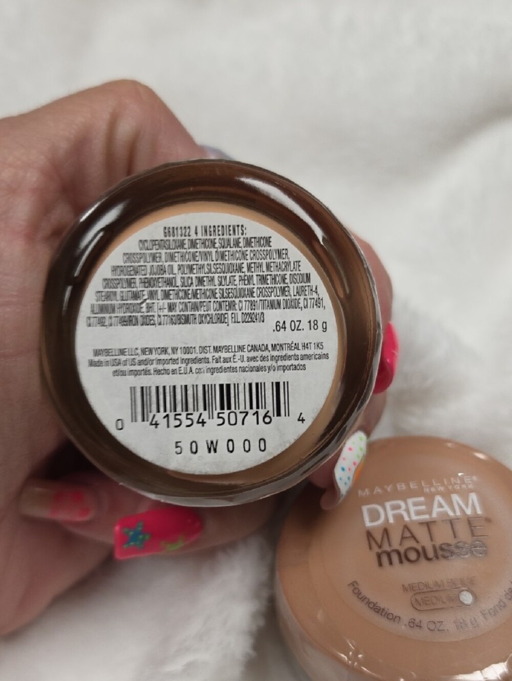 Maybelline Dream Matte Mousse Foundation - Medium Beige (2-Pack) - Picture 3 of 4